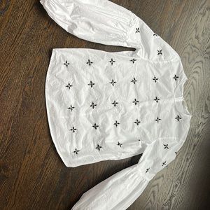 Bishop sleeve blouse